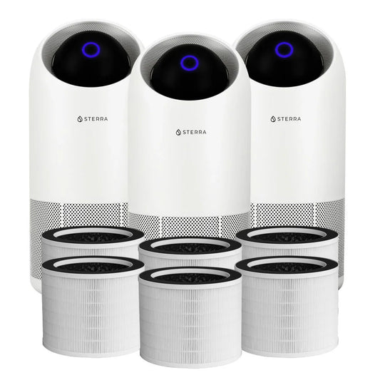 3 Sterra Moon™ Air Purifier With 6 Free Filters